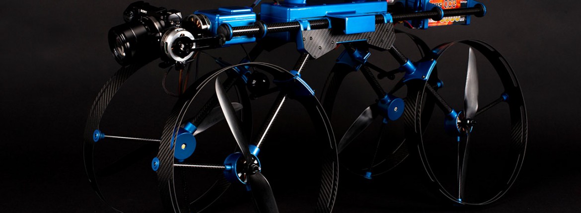 foldable drone quadcopter journalist camera carbon design