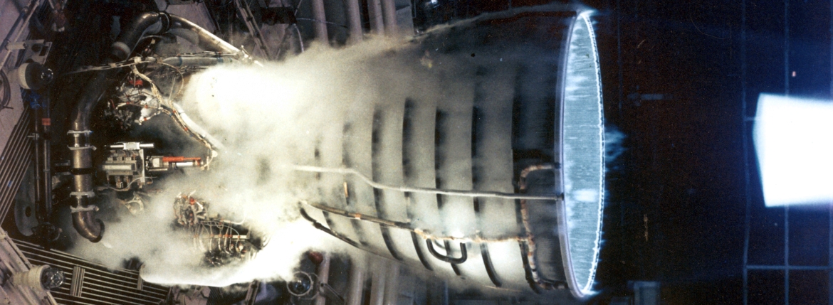 timelapse space shuttle engine